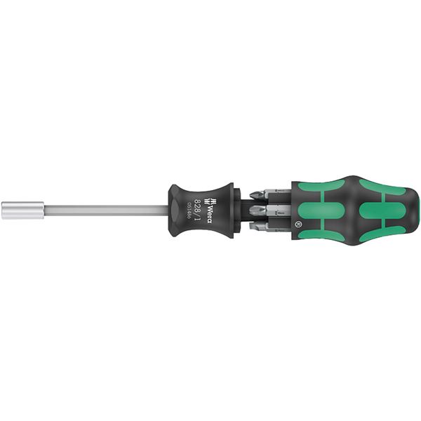 【尖んがり20倍】WERA ヴェラ 6本組 1／4HEX ビット１番ウッド書き割り 足し加えるPH1・2・3 さし引く0.6×4.5・1×5.5・1.2×6.5粍 051511