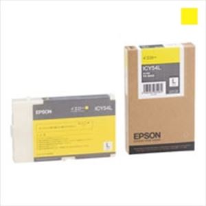 【マラソンでP最大47倍】EPSON エプソン インクカートリッジL 純正 【ICY54L】 イエロー(黄)