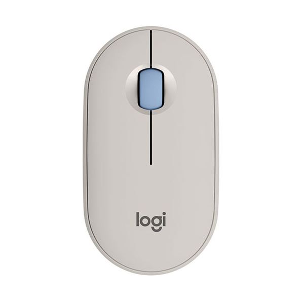 【尖んがり20倍】ロジクール PEBBLE MOUSE 2 M350S Bluetooth二十日鼠 グレージュ M350sGY