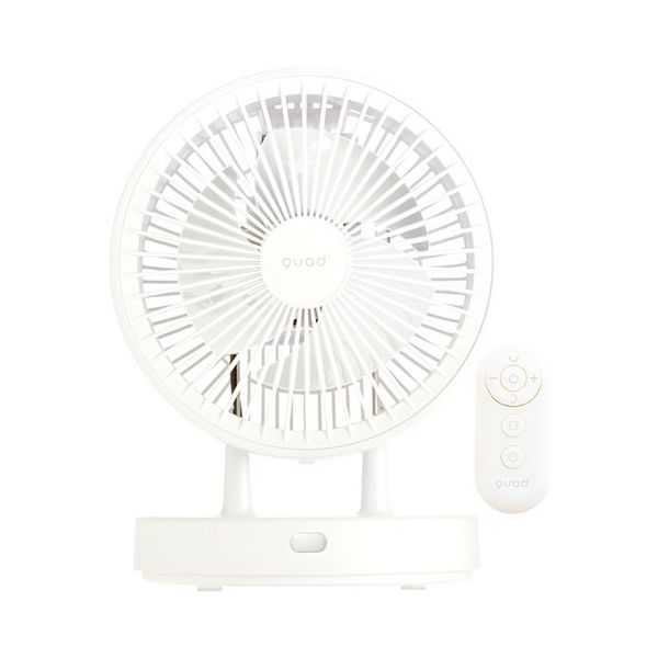 QUADS 衣類乾燥3DDCサーキュレーター PUREAIR DRY DC アイボリー 【リモコン付属】 22641201