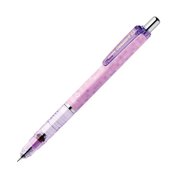 【ポイント20倍】ゼブラシャープペンシル デルガード 0.5mm （軸色：スクエアバイオレット） P-MA85-N2-SQV 1セット（10本） 8,906円