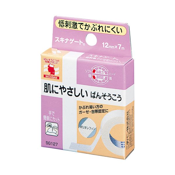 【尖んがり20倍】（まとめ）ニチバン スキナゲート 12mm×7mSG127 1巻【×10仕掛ける】