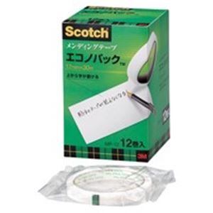 【ポイント20倍】スリーエム 3M メンディングテープ MP-12 12mm×30m 12巻