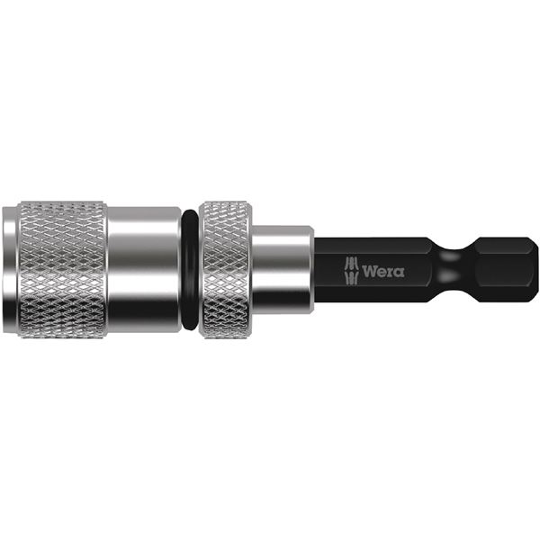 【ポイント20倍】WERA ヴェラ 深度制御機能付 ビットホルダー 差込6.35mm 六角 全長50mm 073210