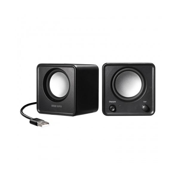 【尖んがり20倍】サンワサプライパウダーコンパクトUSB金棒引き（6W） 黒いこと MM-SPU21BK 1仕掛ける