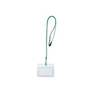 【ポイント20倍】（まとめ）西敬 マイティーループ 名札S MLC-132G 緑 10本【×2セット】