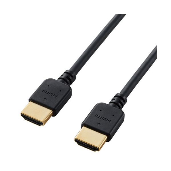 【ポイント20倍】エレコム HDMIケーブル やわらか 2m DH-HD14EY20BK