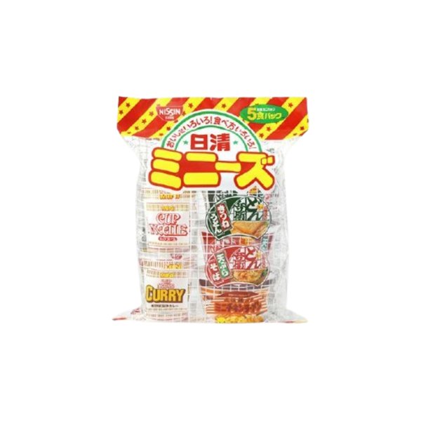 【マラソンでP最大49倍】日清食品 日清 ミニーズ 5食×6パック MV5(E)