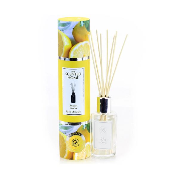 【尖んがり20倍】（まとめ） リブインコンフォート Ashleigh＆Burwood リードディフューザー シシリアンレモン 100mL LICD951書き割り 【×3書き割り】
