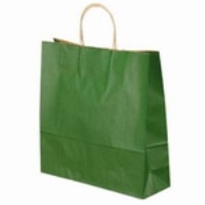 【クーポン配布中】（まとめ）ベルベ 手提袋 T-6 1664 緑 50枚【×2セット】