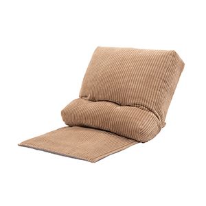 【マラソンでポイント最大47.5倍】マルチフロアチェア ベージュ 約幅52cm 完成品｜インテリアの壱番館