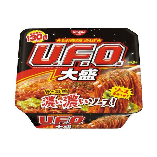 【ポイント20倍】日清食品 日清焼そばU.F.O 大盛 12食