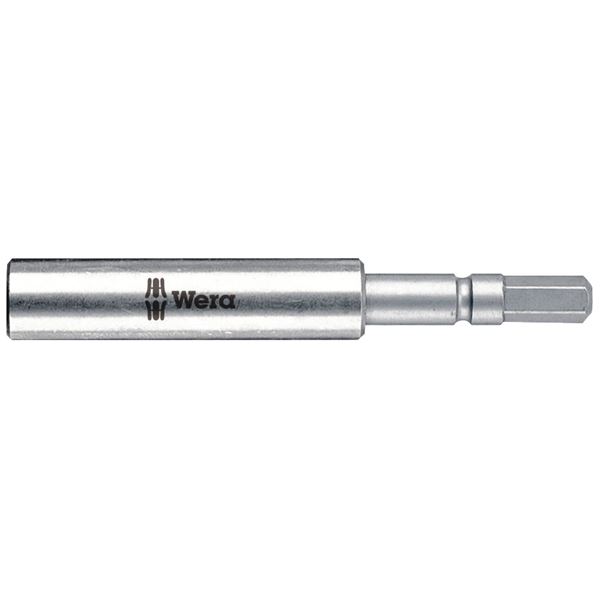 【尖んがり20倍】WERA ヴェラ 差込角1／4HEX 汎用ビット保持者 全長72粍 053425