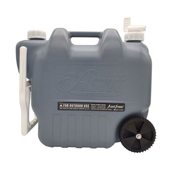 【ポイント20倍】タンゲ化学 AAsnt franc WHEEL TANK 20L アースグレー MMT05073｜インテリアの壱番館