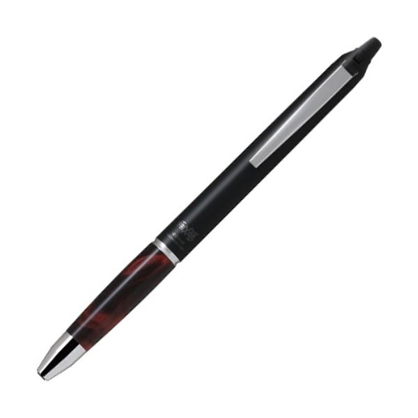 【ポイント20倍】パイロットゲルインキボールペン フリクションボールノックゾーン 極細0.5mm ブラック （軸色：インスピレーションレッド）LFBKZ-3SEF-IR 1本