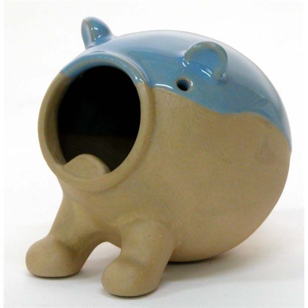【ポイント20倍】（まとめ）素焼きの爪とぎ・砂浴びハウス【×3セット】 (小動物用品/トイレ・砂・シーツ)