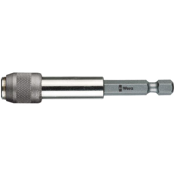【尖んがり20倍】WERA ヴェラ 差込角1／4HEX 羅針盤付き添い人ビット保持者 クイックリリースチャック 全長77粍 053870