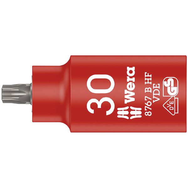 【尖んがり20倍】WERA ヴェラ 差込角3／8DR 不成立TORXビットソケット トルクスサイズ30粍 全長55粍 004923