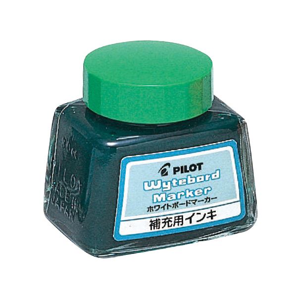 【尖んがり20倍】（まとめ） パイロットホワイトボードマーカー置き換えインク 30ml 緑であること WBMA-40RF-G 1個 【×5仕掛ける】