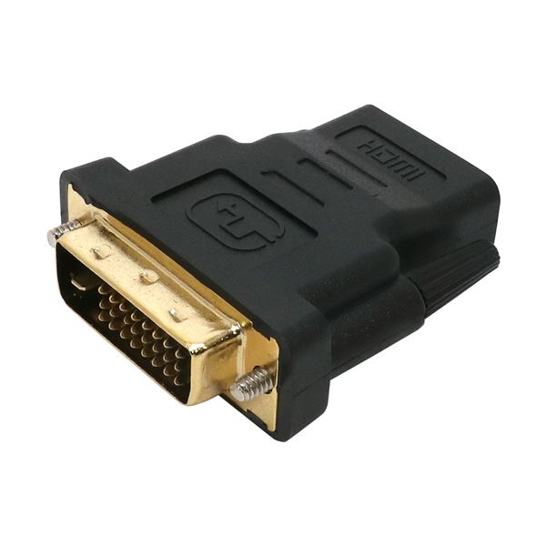 【尖んがり20倍】（まとめ） ナカバヤシ ミヨシHDMI刃針 - DVI取り替えっこアダプター VDA-固定ディスク01／BK 1個 【×2書き割り】