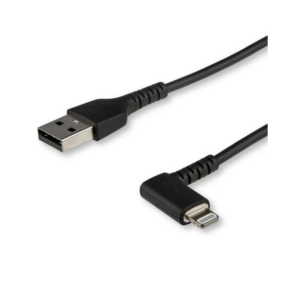 【ポイント20倍】StarTech.com L型ライトニングケーブル 1m ブラック RUSBLTMM1MBR 1本 7,632円