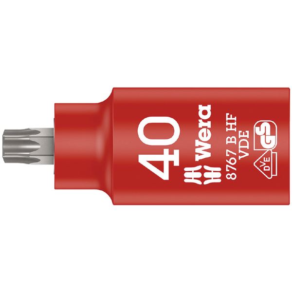 【尖んがり20倍】WERA ヴェラ 差込角3／8DR 不成立TORXビットソケット トルクスサイズ40粍 全長55粍 004924