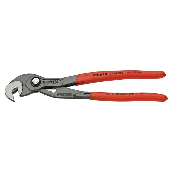 KNIPEX クニペックス マルチプルスリップジョイントスパナ 上滑りお仕舞い可塑性物質上塗り 全長250粍 8741-250 鍵 物の具 花・ガーデン・DIY-その他
