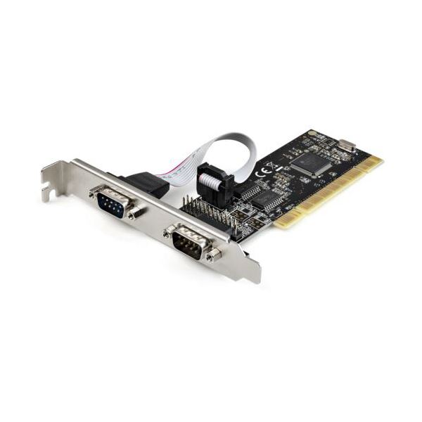 【尖んがり20倍】StarTech.com 禾穀類＆含み増設PCIジャズバンド歌留多 PCI2S1P2 1個