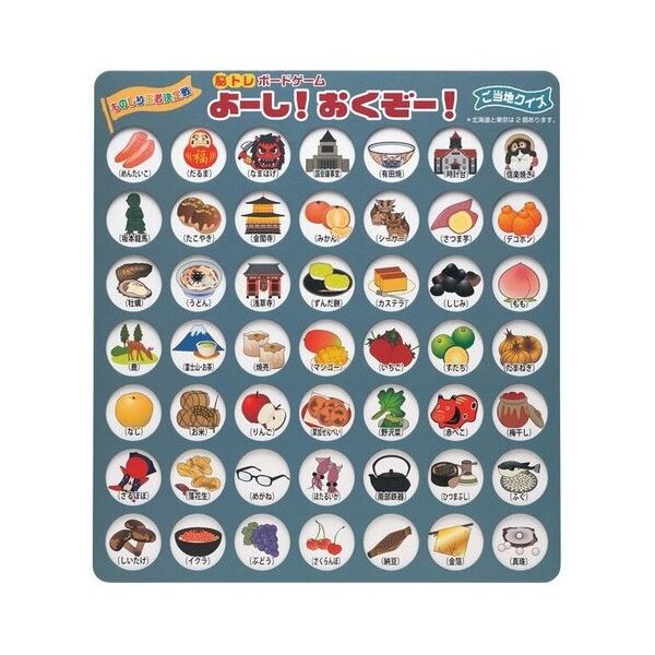 【ポイント20倍】脳トレボードゲーム ご当地クイズ
