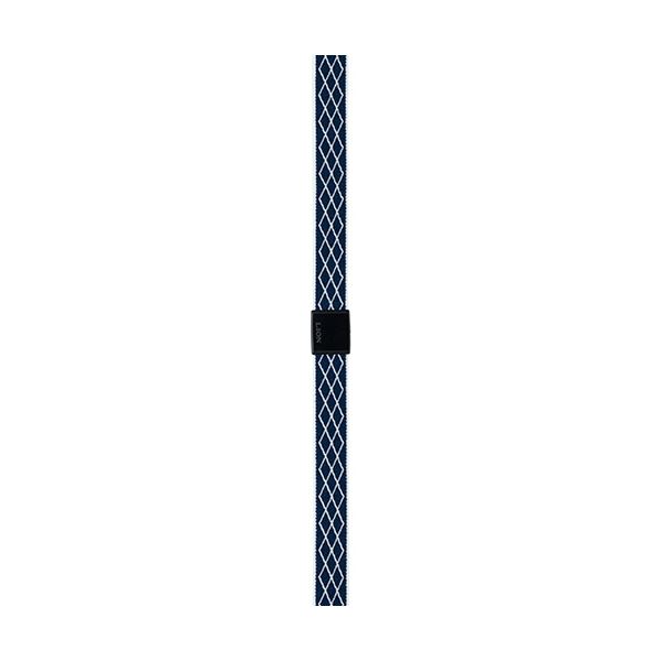 【ポイント20倍】（まとめ） ライオン事務器ゴムdeパッチ テキスタイル バンド幅15×長さ600mm ダークブルー GP-154 1個 【×3セット】