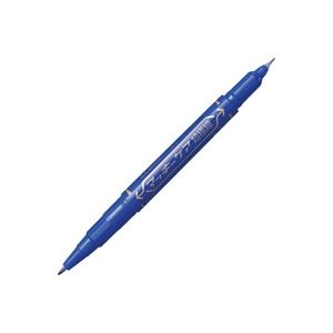 【ポイント20倍】(業務用30セット) ZEBRA ゼブラ 油性ペン/マッキーケア 【極細・超極細/青】 速乾性・耐水性 YYTH3-BL