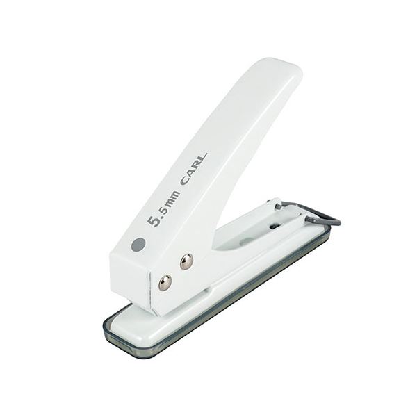 【ポイント20倍】(まとめ) 1穴パンチ SD-155-W ホワイト 穴径5.5mm 【&times;5セット】｜インテリアの壱番館
