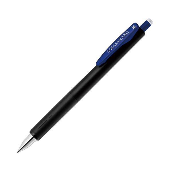 【ポイント20倍】（まとめ） ゼブラジェルボールペン サラサナノ 0.38mm 青 JJX72-BL-N 1セット（10本） 【×3セット】