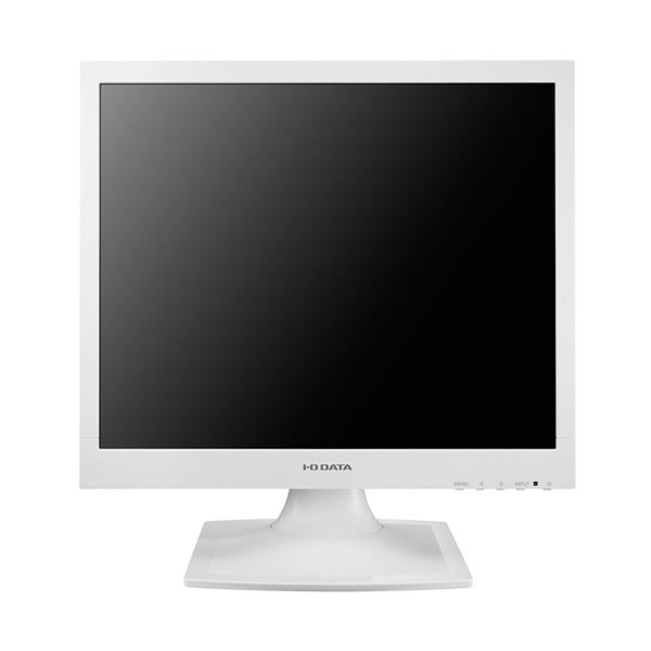 【マラソンでP最大49倍】アイオーデータフリッカーレス設計採用 17型スクエア液晶ディスプレイ ホワイト 5年保証 LCD-AD173SESW-A 1台