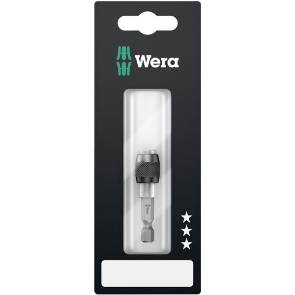 【尖んがり20倍】WERA ヴェラ クイック版行役立つこと付 ビット保持者 差込6.35粍 全長52粍 073318