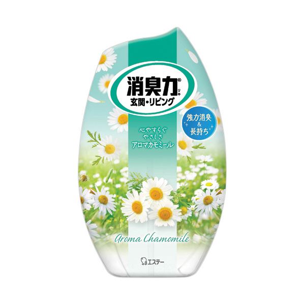 【ポイント20倍】（まとめ） エステーお部屋の消臭力 アロマカモミール 400mL 1セット（3個） 【×2セット】