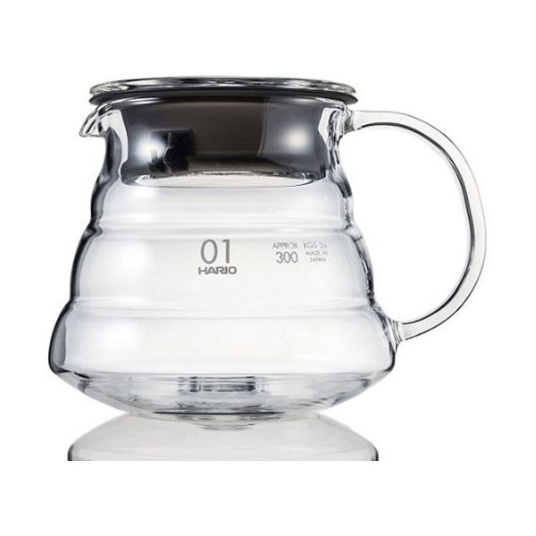 【ポイント20倍】HARIO V60 レンジサーバー360ml クリア XGSR-36-TB