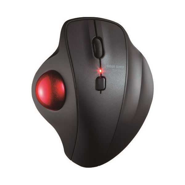 【ポイント20倍】サンワサプライ 無線トラックボールマウスMA-WTB129BK