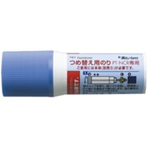 【百貨店SALEでP最大限度47倍】（まとめ）トンボ鉛筆 つめ替え消えいろ窪溜まり PR-NCR 詰替用のり【×20仕掛ける】