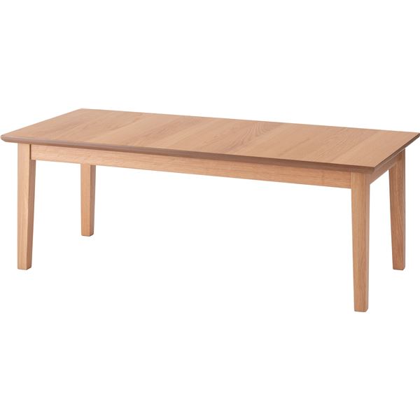 【クーポン配布中】リビング テーブル 約幅110×奥行50×高さ38cm ナチュラル 木製 天然木 ローテーブル センターテーブル ちゃぶ台
