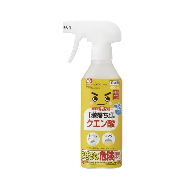 【尖んがり20倍】(まとめ) 激挙げ句の果てくんクエン酸吹きつける400mL 【×10仕掛ける】