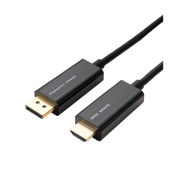 【尖んがり20倍】MCO DisplayPort to HDMI2.0有線テレビ 黒いこと 2m DP-HDC20／BK
