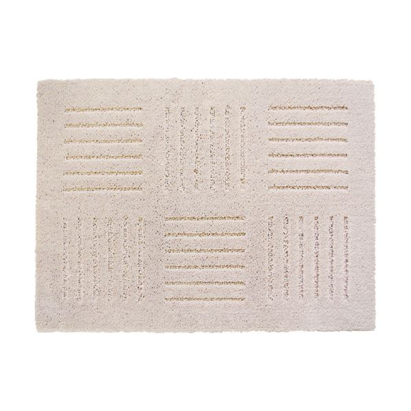 【ポイント20倍】オカ ピタプラスブリック ジョイントキッチンマット 約45×60cm ベージュ 1枚