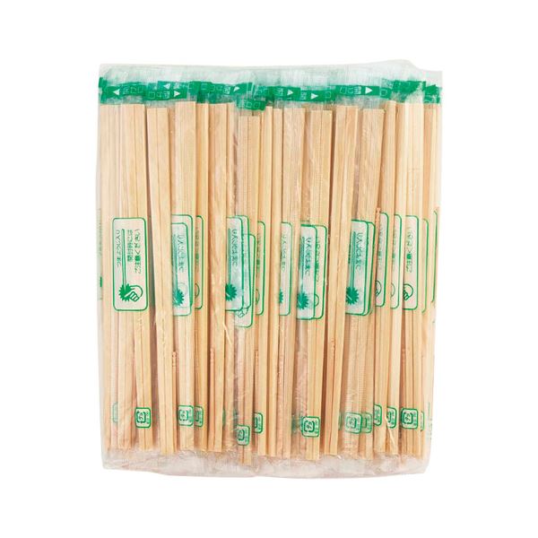 【尖んがり20倍】（まとめ） サンナップ 元禄箸 100膳入 【×5仕掛ける】 キッチン用品・食器・調理器具-その他