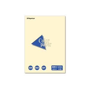 【マラソンでポイント最大47.5倍】長門屋商店 Color Paperハガキ 最厚口 レモン ナ-8502 1セット(500枚:50枚&times;10冊)｜インテリアの壱番館