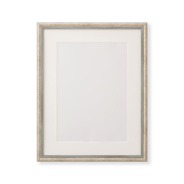 【クーポン配布中】超軽量 水彩額 366P水彩額 F4 〔 333×242ｍｍ 〕グレー/ライトブルー 絵画 額 額縁 フレーム