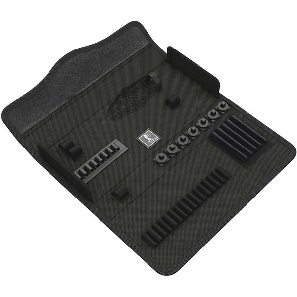 【尖んがり20倍】WERA ヴェラ クラフトフォームコンパクト差替式１番ウッド向け 物の具納める容れもの 302×50×120粍 136403