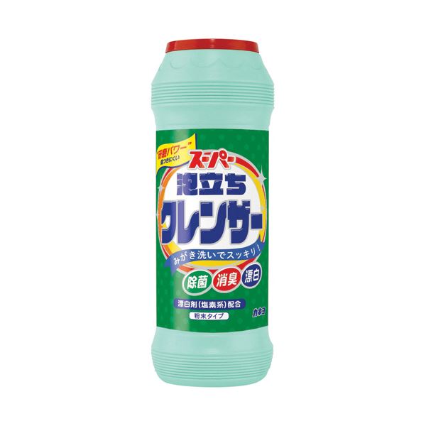 【ポイント20倍】（まとめ） カネヨ石鹸スーパー泡立ちクレンザー 400g 1本 【×10セット】