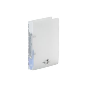 【マラソンでポイント最大47.5倍】(業務用10セット) LIHITLAB ツイストリング式ファイル 【A5/2穴】 タテ型 F5006-1 乳白|インテリアの壱番館