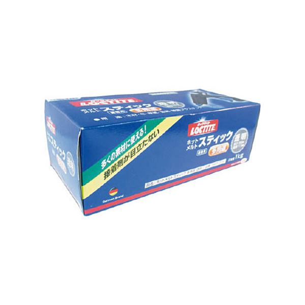 【マラソンでP最大49倍】ヘンケルLOCTITE ホットメルトスティック 多用途 透明 HST-01K 1箱
